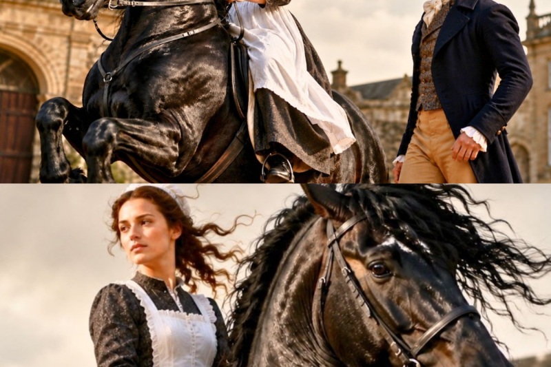 HE PUT THE MAID ON HIS KILLER STALLION TO BREAK HER — SHE BROKE HIM INSTEAD