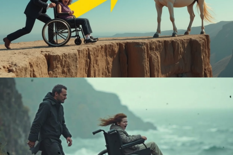 The Guardian with Hooves: How a Loyal Chestnut Mare Witnessed a Father’s Ultimate Cliffside Betrayal and Saved His Nine-Year-Old Daughter