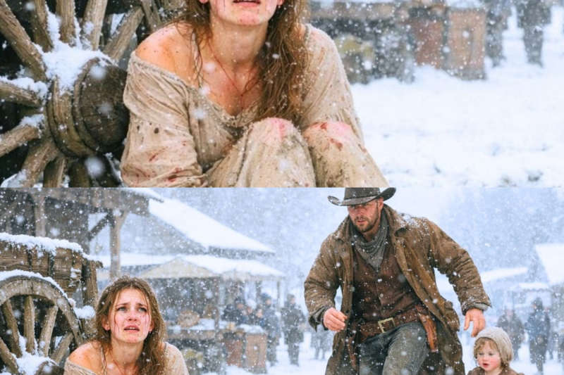 She Gave Her Last Blanket to Save a Lost Little Girl — What He Found in the Snow Broke His Heart