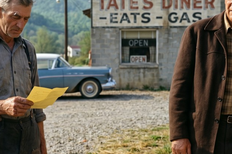 A Heartless Corporation Stole a 38-Year Veteran’s Pension. They Didn’t Know John Wayne Was Watching From the Diner Next Door.