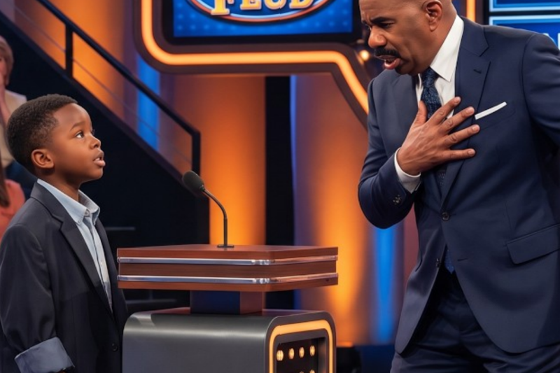 The Silence That Shook Television: How a 6-Year-Old’s Two Words Broke Steve Harvey and Changed the World