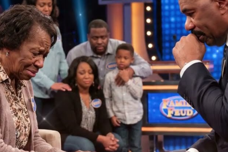 The 25 Seconds That Broke Family Feud: How an 82-Year-Old Grandmother Shocked Steve Harvey and the World
