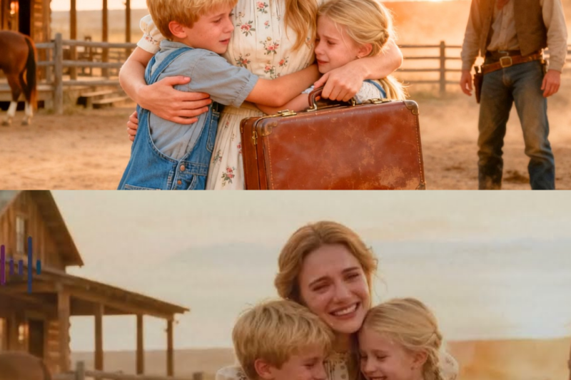 An 18-Year-Old Girl Was Sold to a Lonely Rancher — But His Twin Kids Loved Her Before He Did