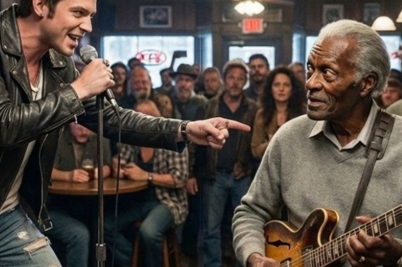The Night an Arrogant Young Guitarist Challenged an 87-Year-Old Stranger—Who Turned Out to Be Chuck Berry