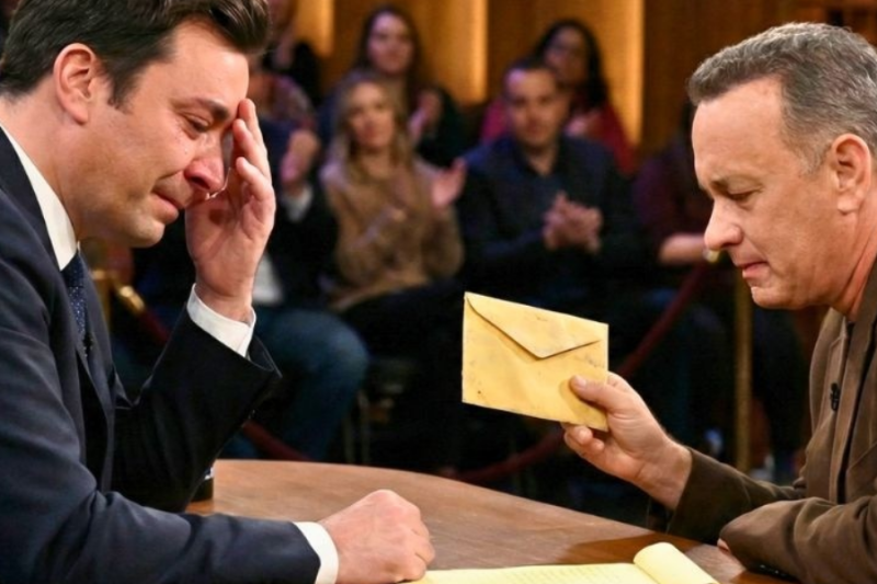 Tom Hanks Told Jimmy Fallon One Story — Fallon Couldn’t Look at the Camera After That