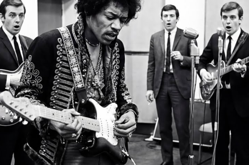 They Didn’t Want Him, But Then Jimi Hendrix Grabbed the Guitar — That Day, Rock Was Born