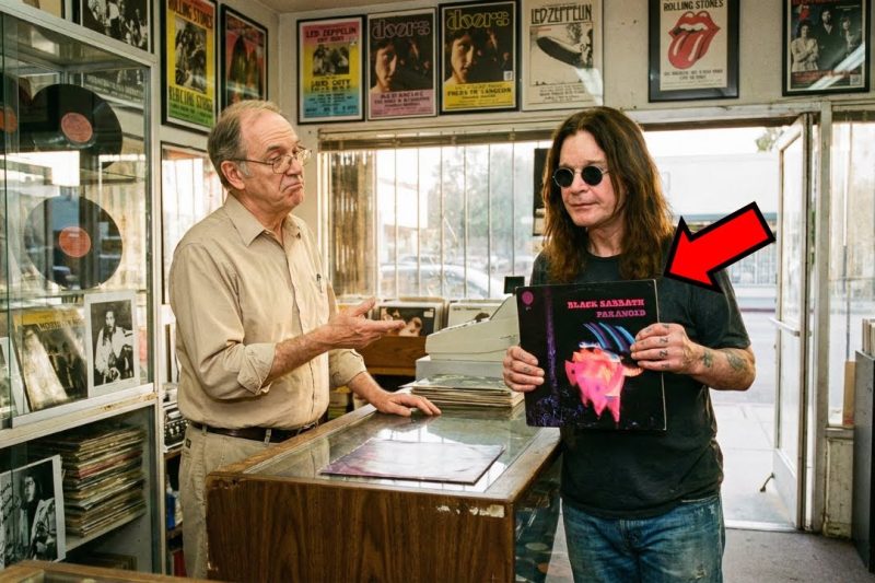 He Told Ozzy Osbourne “You Can’t Afford This Signed Record” — But The Signature Was Ozzy’s Own
