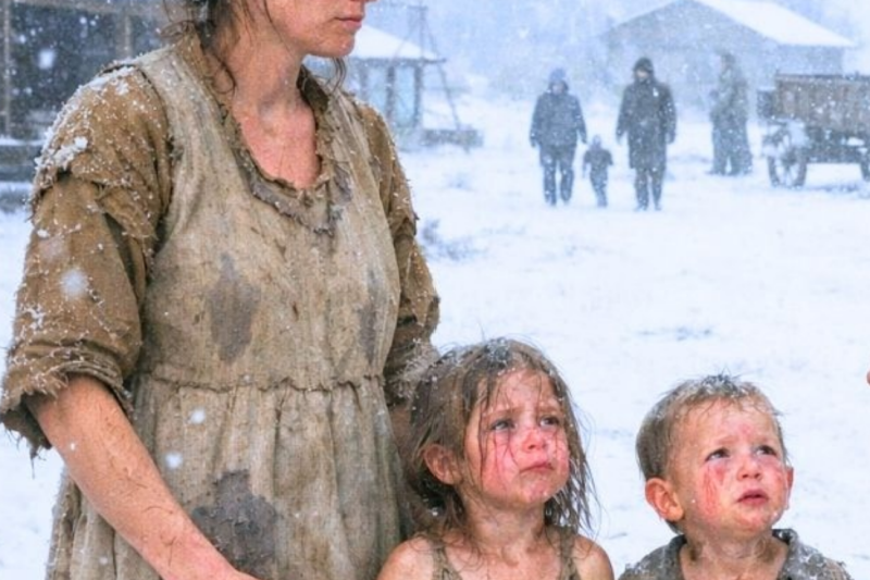 “I Have Nothing Left…” — The Starving Widow Whispered, Until He Vowed, “I’ll Be Your Everything!”
