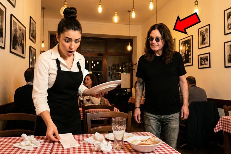 Everyone Thought Ozzy Osbourne Left $0 Tip — What She Found Under the Plate Changed Everything