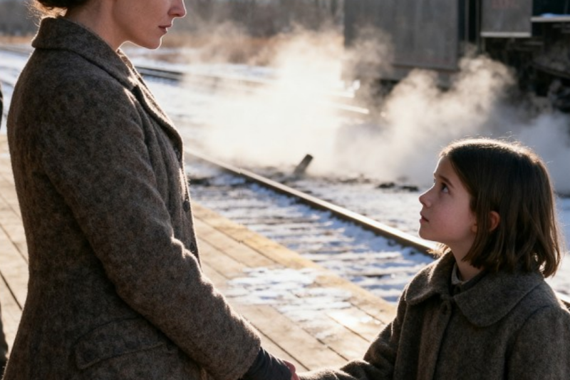 “Will You Be My Mama?” Cowboy’s Daughter Asked — The Whole Station Went Silent.