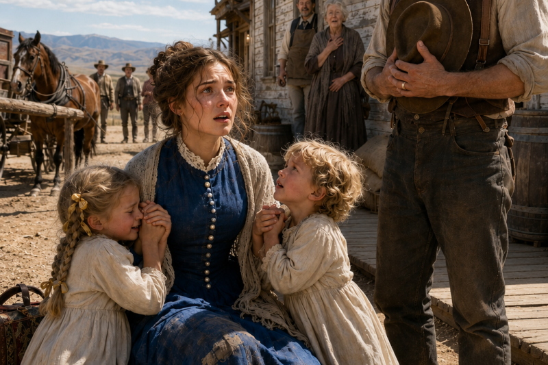 “Please Be Our Mama Today,” the Twins Begged the Woman in Rags—Their Father Didn’t Correct Them