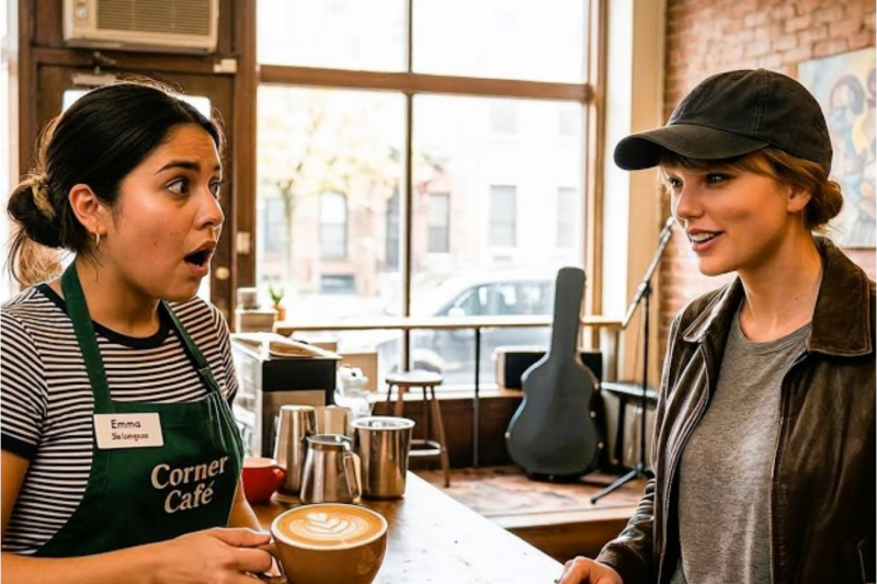 Taylor Swift Orders Coffee — Barista Doesn’t Recognize Her Until She SINGS Her Order