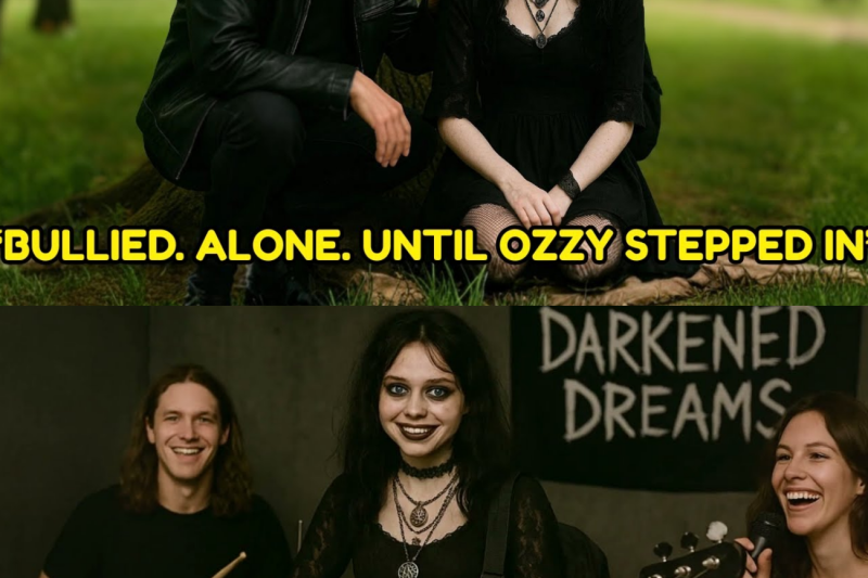 Ozzy Osbourne Saves a Bullied Black Metal Girl — Her Life Will Never Be the Same…