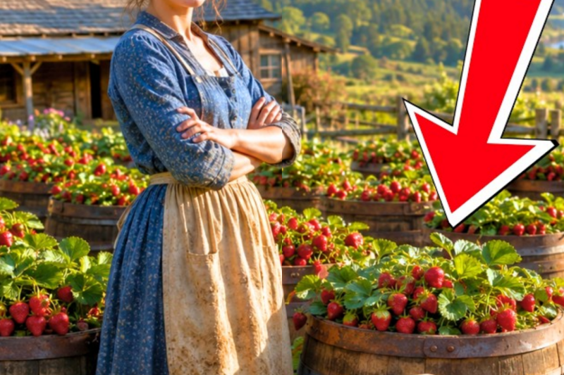 She Grew Strawberries in Old Flour Barrels — And Made the Sweetest Farm on the Frontier