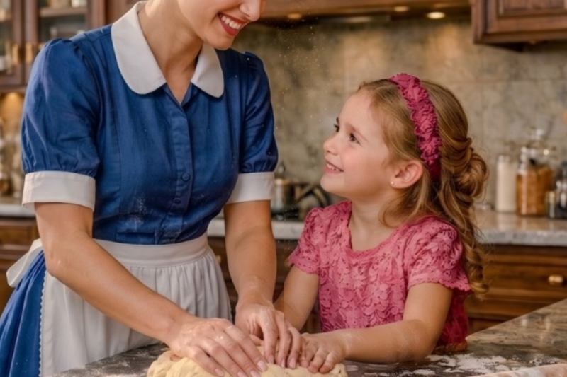 Everyone Avoided the Millionaire’s Daughter… Until the New Housekeeper Changed Her World