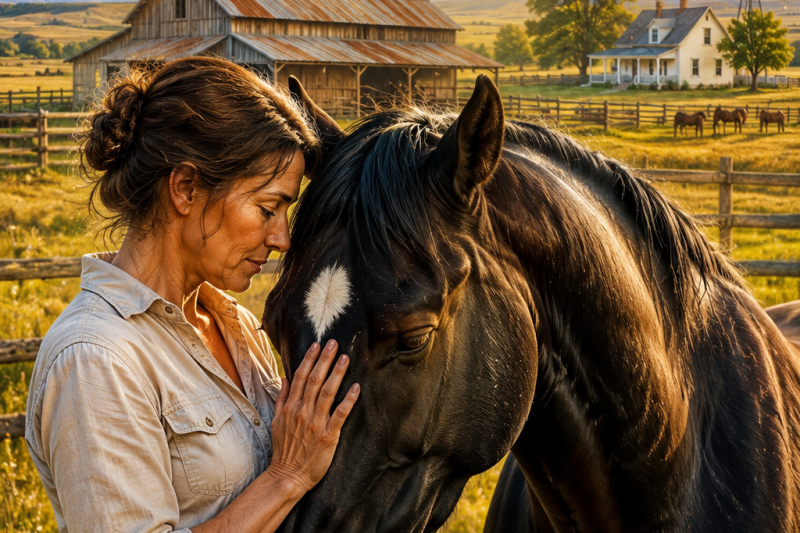 The Widow, the Ranch, and the Horse That Knew Her Father’s Whistle