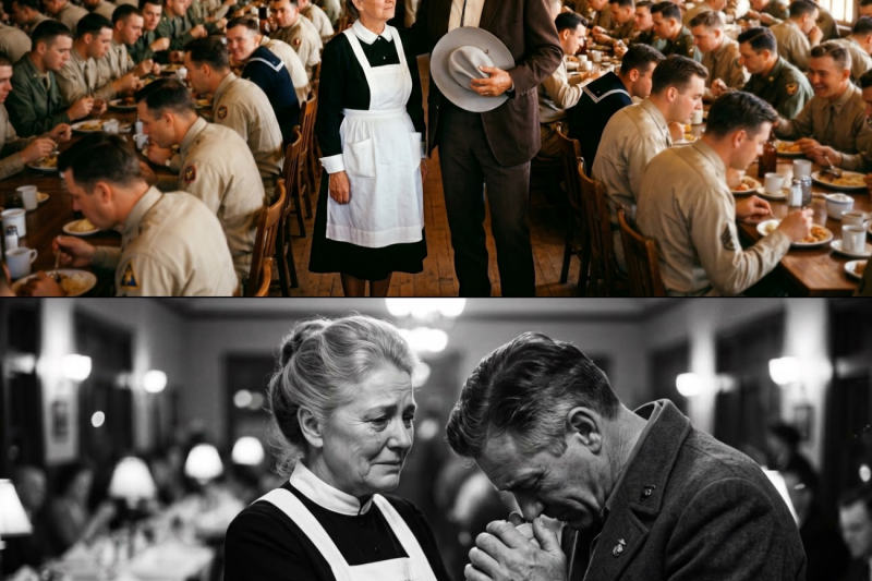 John Wayne Found The Cook Who Fed 3,000 Soldiers In Arizona 1957 — Then He Filled Her Dining Room