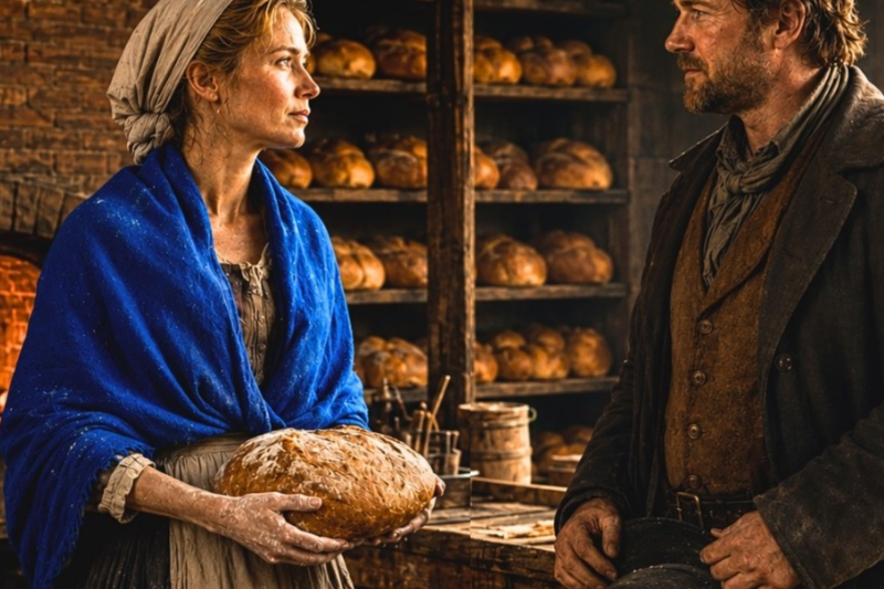 “I’ll Take Every Loaf,” He Told the Starving Baker—Then He Asked for Her Hand