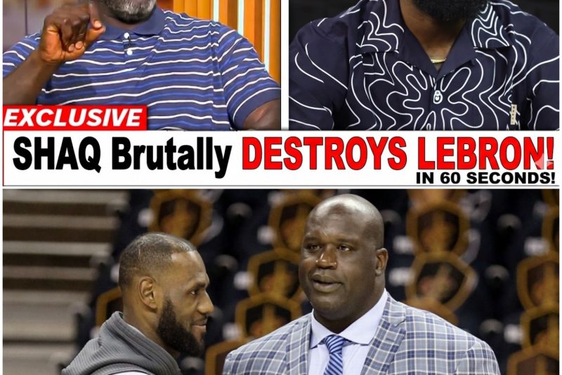 He’s NOT A Killer!” — Shaq Brutally Destroys LeBron’s Legacy In 60 Seconds!