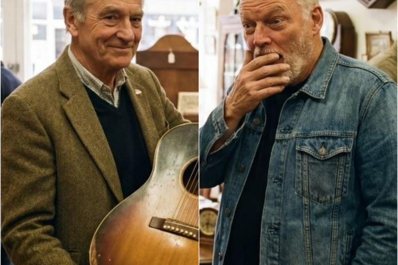 Dealer Told David Gilmour This Guitar Belonged to Pink Floyd Guitarist — His Reaction Was PRICELESS