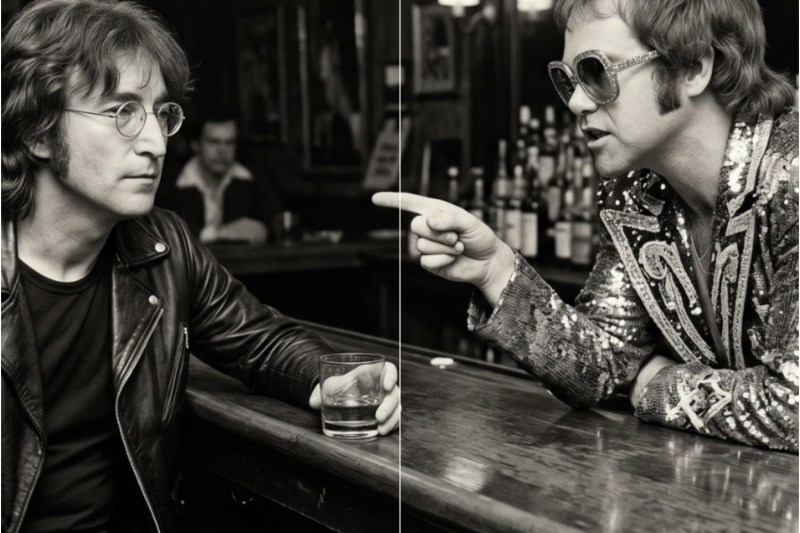 The Night Elton John Said “I’m Better Than You” to John Lennon – Nobody Expected His Response