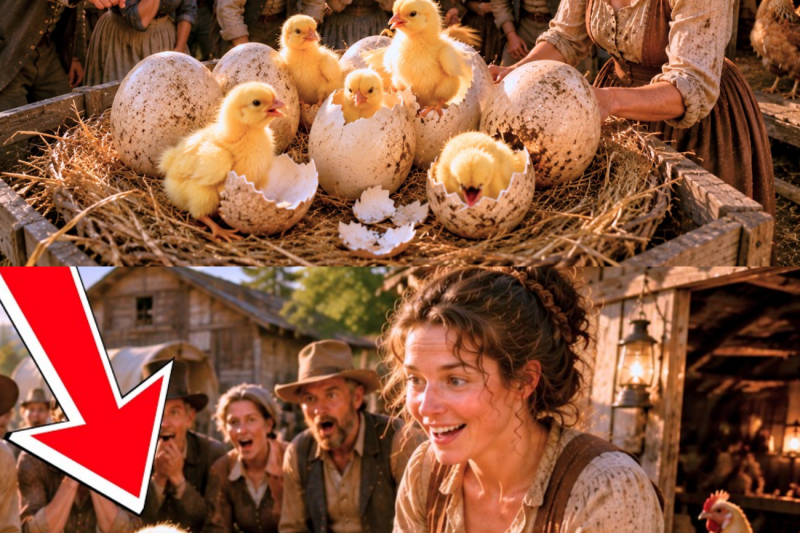 Everyone Laughed When She Bought Five Giant Eggs Nobody Wanted — Until the Rarest Chicks in the Stat