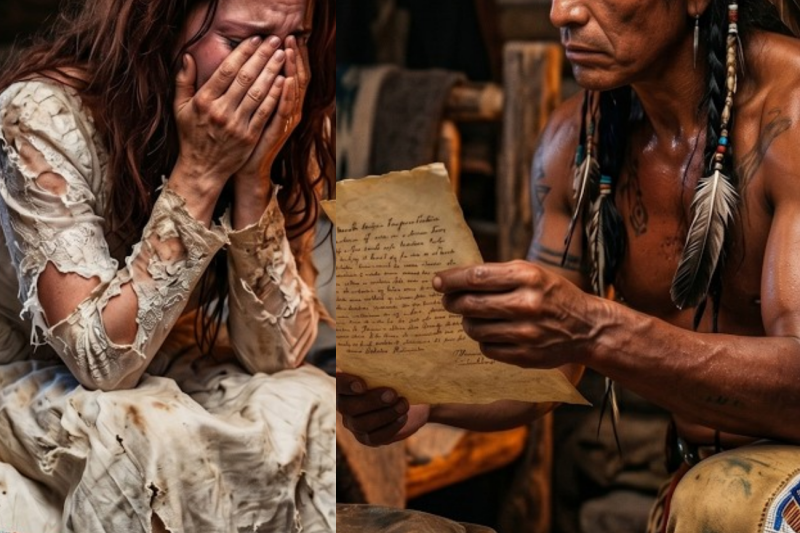 She Was Forced To Wed A Feared Apache, She Cried In Despair,—But That First Evening He Gave Her…