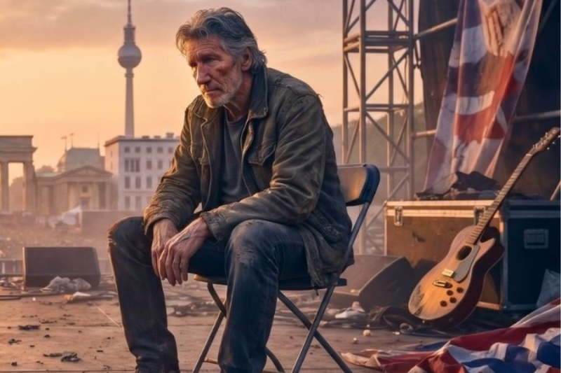 Roger Waters performed in war zone—Berlin ruins concert stunned the world!