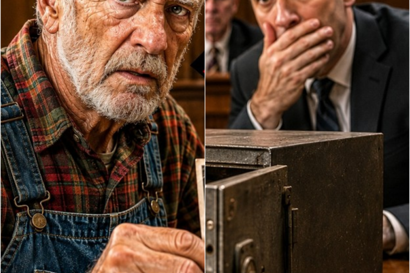 The Bank Claimed His Safe Deposit Was Empty — Then the Judge Saw the Photo