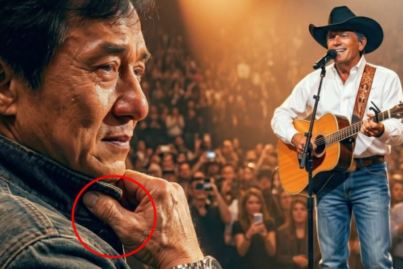 Jackie Chan went to his first George Strait concert, and when “Ocean Front Property” played, he did