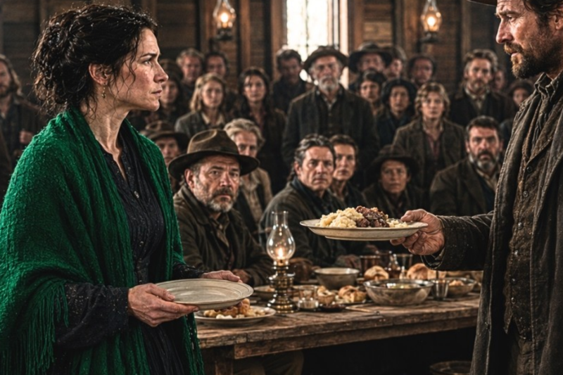 “There’s a Plate for You,” He Told the Shamed Widow—And the Whole Town Learned to Hush