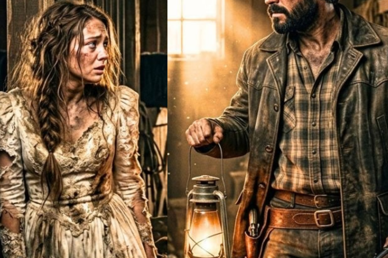 The Cowboy Let a Ruined Bride Sleep in His Barn — By Dawn, His Dying Herd Was Saved