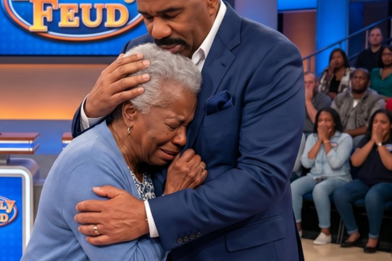 The Hug That Stopped the Show: How Steve Harvey Halted a National Television Taping to Save a Drowning Soul