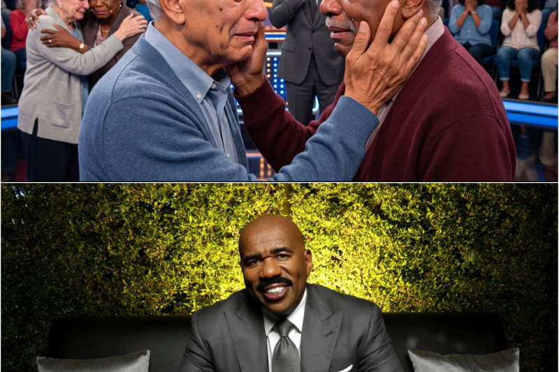 83-Year-Old Twin Brothers REUNITE After a Lifetime Apart — Steve Harvey Can’t Hold Back Tears!