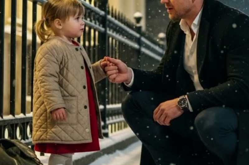 The Little Girl Said, “Sir, My Mom Didn’t Come Home Last Night…”—The CEO Followed Her Into the Snow…