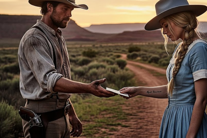 Mail-Order Bride Arrived with a Bruised Face — The Cowboy Swore “No One Will Hurt You Again”