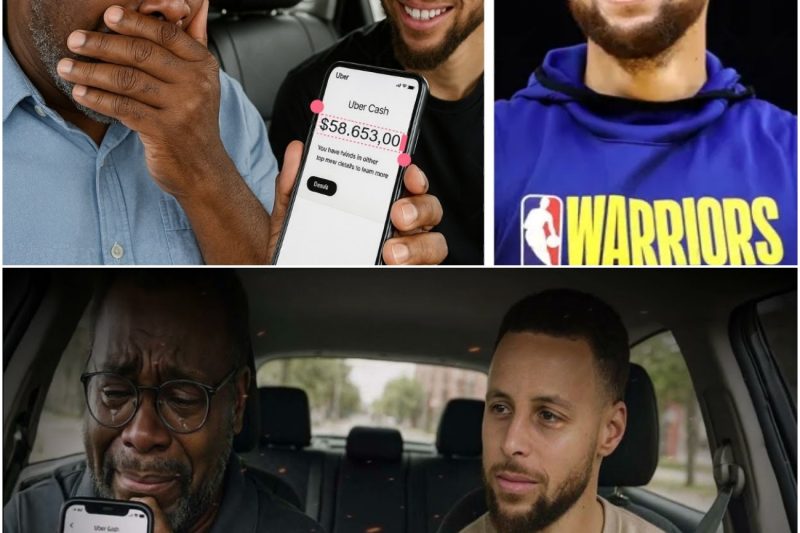 Uber Driver Picks Up Stephen Curry — And When He Sees the Tip, He Breaks Down in Tears