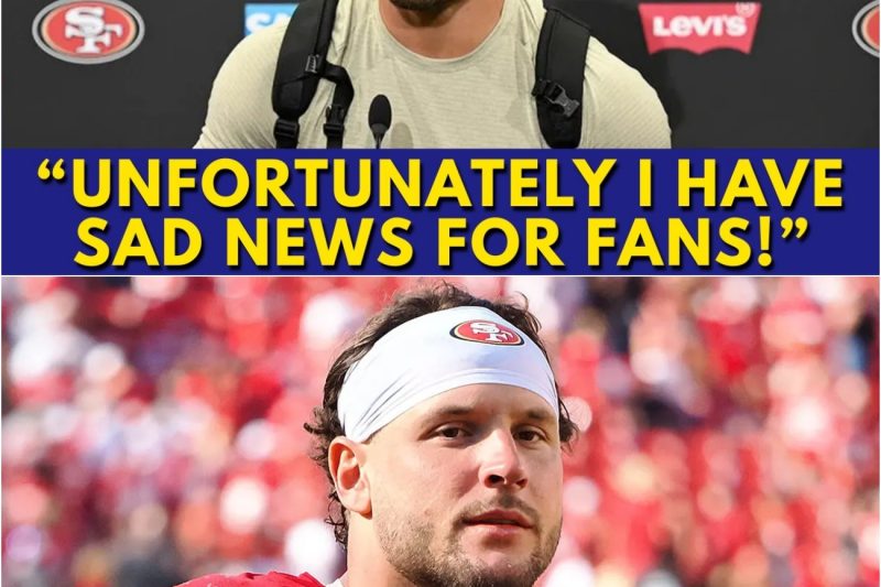 NFL BOMBSHELL! SAD NEWS ABOUT NICK BOSA! 49ERS FANS WEREN’T EXPECTING THIS! SAN FRANCISCO 49ERS NEWS