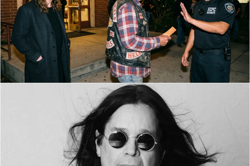 He Refused a Man in a Hells Angels Vest at a Charity Concert — But It Was Ozzy Osbourne’s Stage