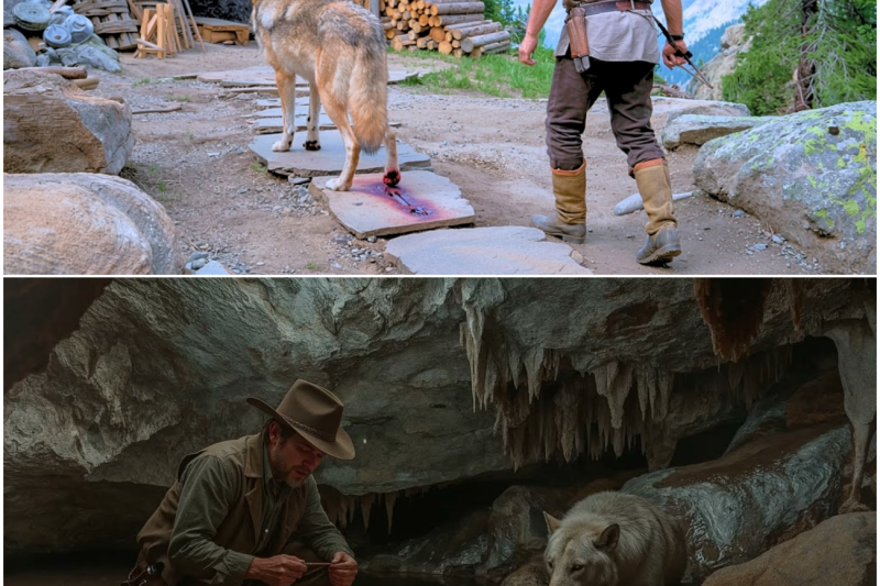 A Wounded Wolf Guided a Rancher Into a Cave — What He Found Inside Change His Life. – YouTube