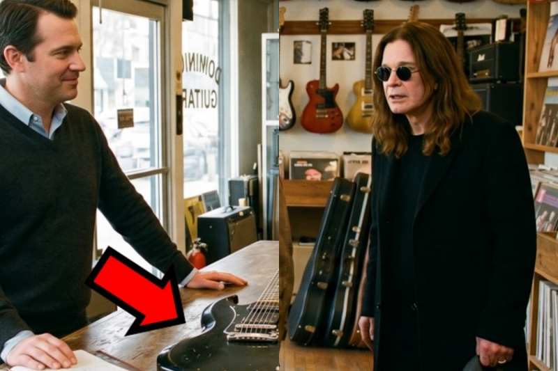 Dealer Offered $9,000 for a $150,000 Signed Black Sabbath Guitar — But Ozzy Osbourne Was Watching