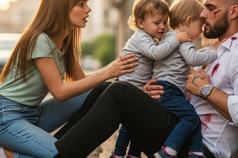 Single Mom Found Him Shot and Holding His Twins — She Didn’t Know He Was the Billionaire Boss