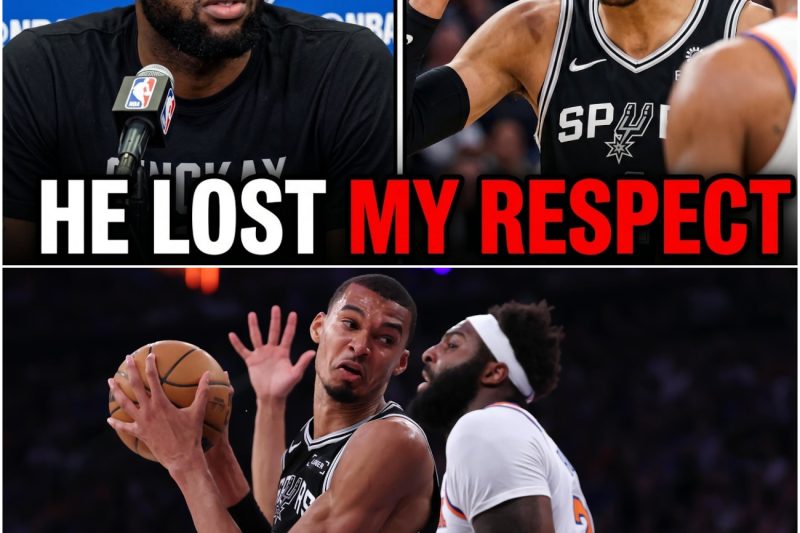 Mitchell Robinson Finally RESPONDS To Wemby’s Disrespect In Game 4