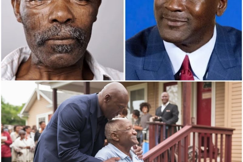 Michael Jordan Discovers His High School Janitor Still Working at 80, His Next Move Stuns Everyone