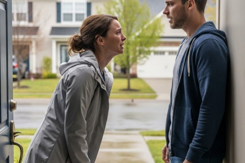 I Can’t Take It Anymore — A Single Dad’s Door Opened a Life-Changing Truth