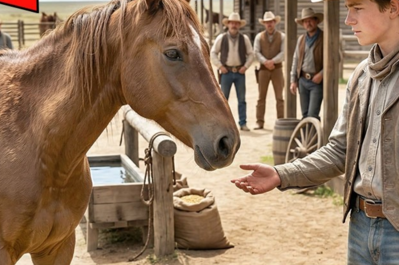 Ignored By All, The Skinny Horse Looked Hopeless… Until A Teenager Changed Everything