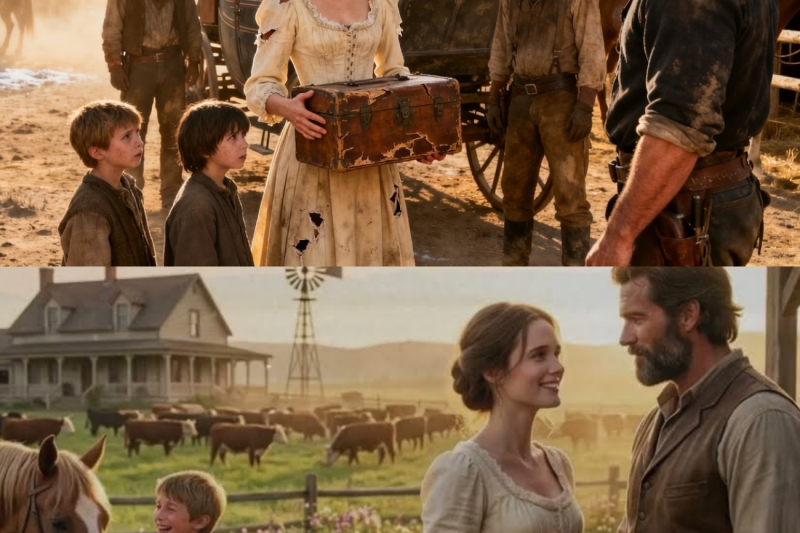 The Widow Nobody Wanted on the Ranch Became Their Only Hope by Winter