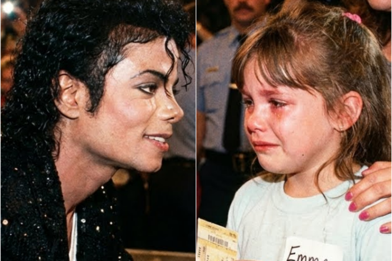 Michael SAW a Little Girl Crying in the Front Row — He Jumped Off Stage for Her