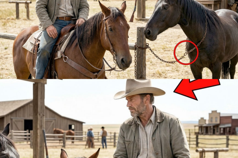 They Left the Horse to Die in Chains — Until a Cowboy Appeared and Changed Everything Forever…