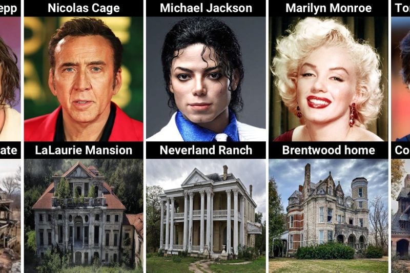 30 Abandoned Celeb Mansions Nobody Will Buy—Even for $1!
